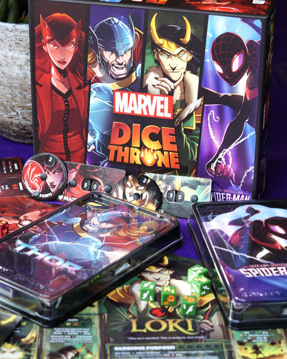 Marvel Dice Throne Review - One Board Family